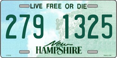 NH license plate 2791325