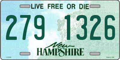 NH license plate 2791326