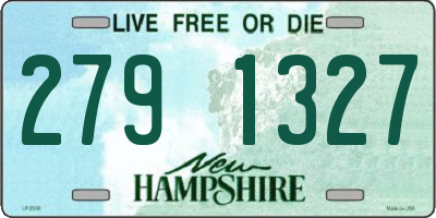 NH license plate 2791327