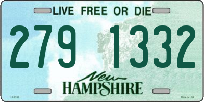 NH license plate 2791332