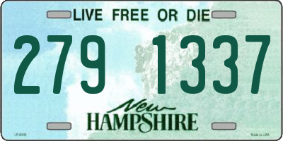 NH license plate 2791337