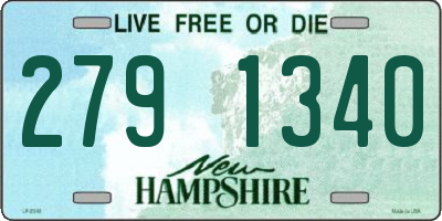NH license plate 2791340