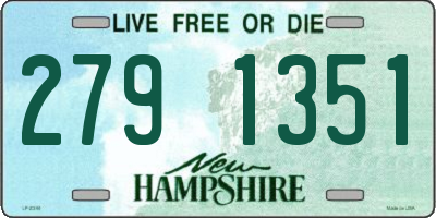 NH license plate 2791351