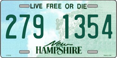 NH license plate 2791354