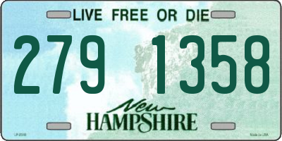 NH license plate 2791358
