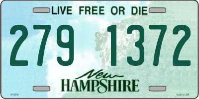 NH license plate 2791372
