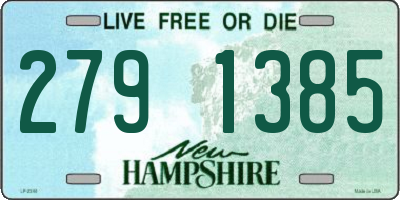 NH license plate 2791385