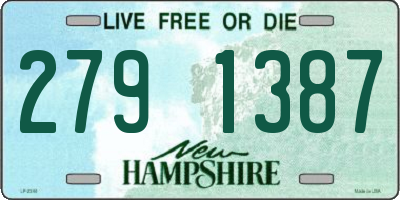 NH license plate 2791387