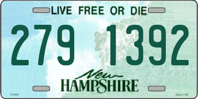 NH license plate 2791392