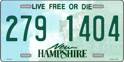 NH license plate 2791404