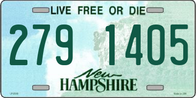 NH license plate 2791405