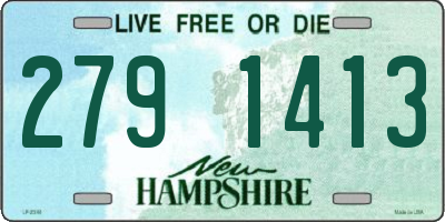 NH license plate 2791413