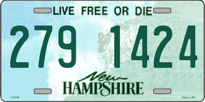 NH license plate 2791424