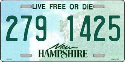 NH license plate 2791425