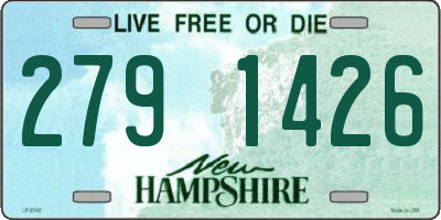 NH license plate 2791426