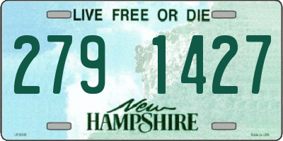 NH license plate 2791427