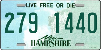 NH license plate 2791440
