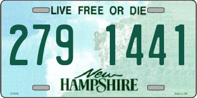 NH license plate 2791441