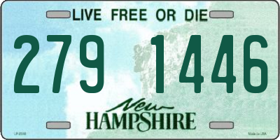 NH license plate 2791446