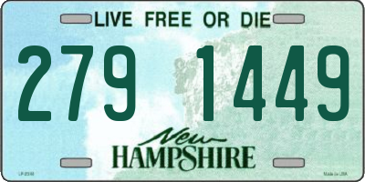 NH license plate 2791449