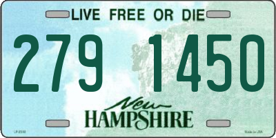 NH license plate 2791450