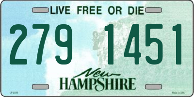 NH license plate 2791451