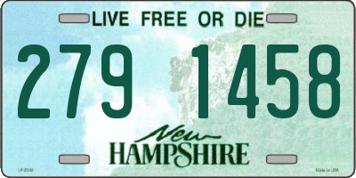 NH license plate 2791458