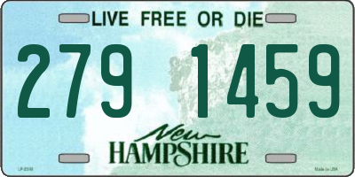 NH license plate 2791459