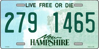NH license plate 2791465