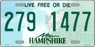NH license plate 2791477