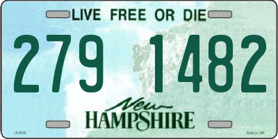 NH license plate 2791482
