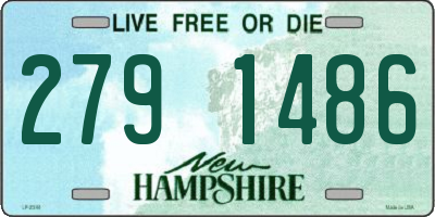 NH license plate 2791486