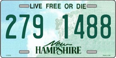 NH license plate 2791488
