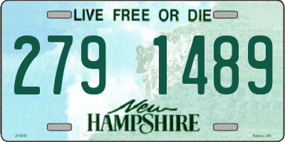 NH license plate 2791489