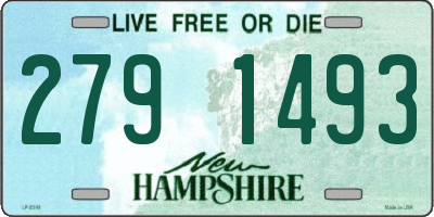 NH license plate 2791493