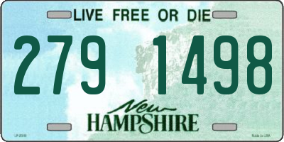 NH license plate 2791498