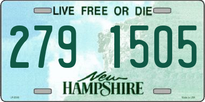 NH license plate 2791505