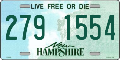 NH license plate 2791554