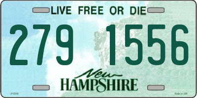 NH license plate 2791556