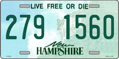 NH license plate 2791560