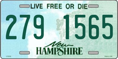 NH license plate 2791565