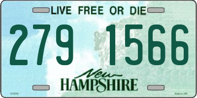 NH license plate 2791566