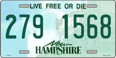 NH license plate 2791568