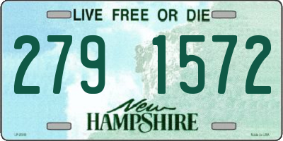NH license plate 2791572