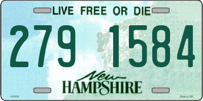 NH license plate 2791584