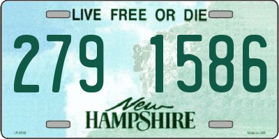 NH license plate 2791586