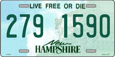 NH license plate 2791590