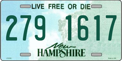 NH license plate 2791617