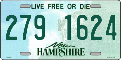 NH license plate 2791624