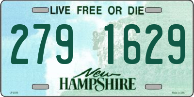 NH license plate 2791629
